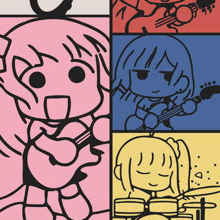 Bocchi the Rock! phone wallpaper