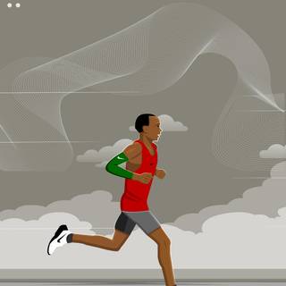 Track and field iPhone wallpaper