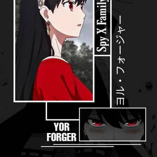 Yor Forger iPhone wallpaper