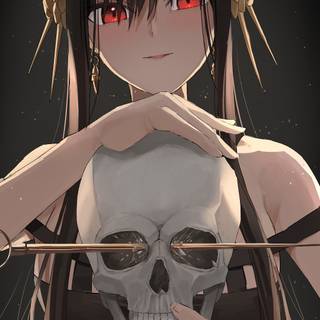 Yor Forger iPhone wallpaper