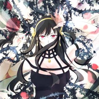 Yor Forger iPhone wallpaper