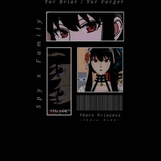 Yor Forger iPhone wallpaper