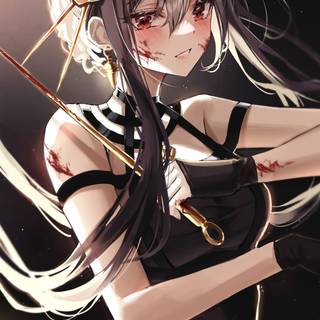 Yor Forger iPhone wallpaper