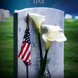 Memorial Day iPhone wallpaper