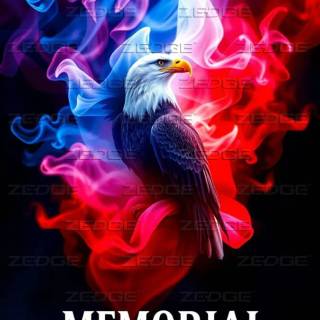 Memorial Day iPhone wallpaper