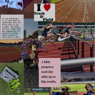 Track and field iPhone wallpaper