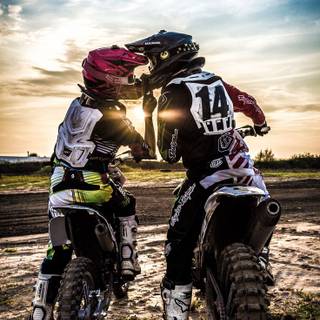 iPhone dirt bike wallpaper