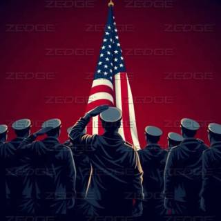 Memorial Day iPhone wallpaper