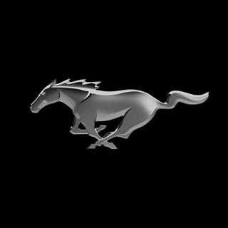 Ford Mustang logo iPhone wallpaper
