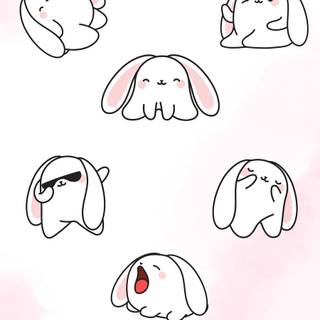 Anime white phone wallpaper