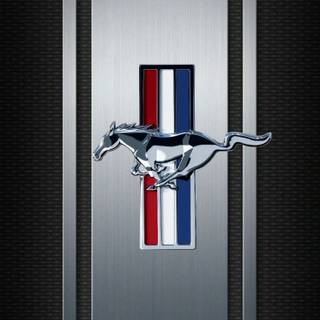 Ford Mustang logo iPhone wallpaper