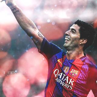 Luis Suarez iPhone wallpaper