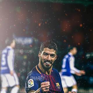 Luis Suarez iPhone wallpaper