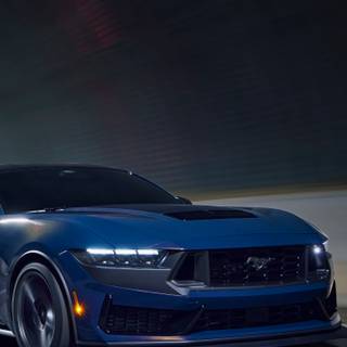 Ford Mustang logo iPhone wallpaper