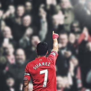 Luis Suarez iPhone wallpaper