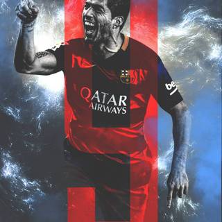 Luis Suarez iPhone wallpaper