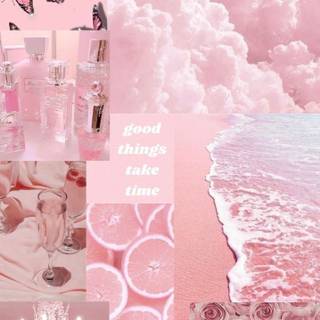 Cute pink stuff wallpaper