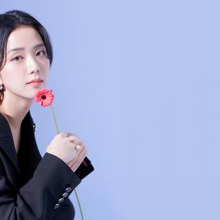 Kim Jisoo desktop wallpaper