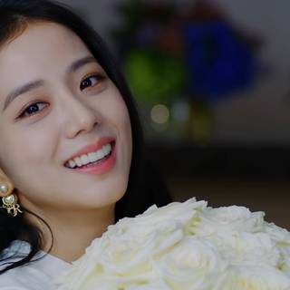 Kim Jisoo desktop wallpaper