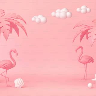 Flamingo desktop wallpaper