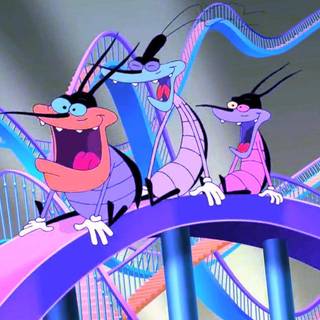 Oggy desktop wallpaper