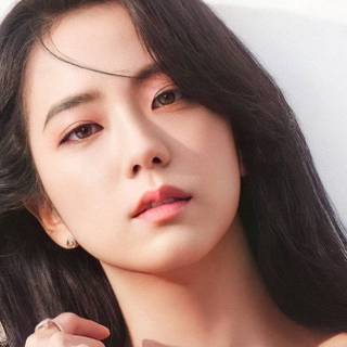 Kim Jisoo desktop wallpaper