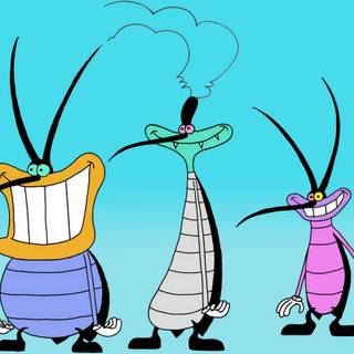 Oggy desktop wallpaper