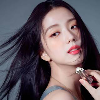 Kim Jisoo desktop wallpaper