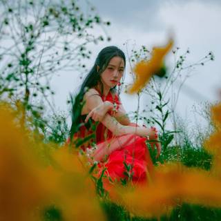 Kim Jisoo desktop wallpaper