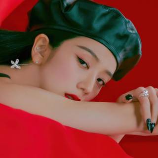 Kim Jisoo desktop wallpaper