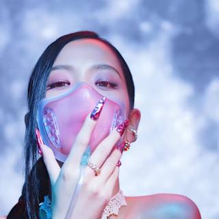 Kim Jisoo desktop wallpaper