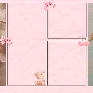 Pink coquette desktop wallpaper