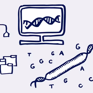 Bioinformatic wallpaper