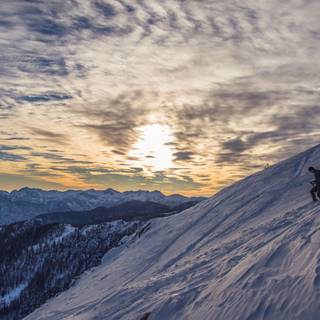 Mountain hiking wallpaper