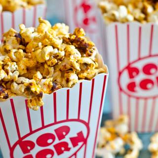 Popping popcorn wallpaper
