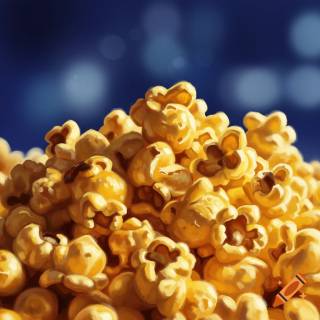 Popping popcorn wallpaper