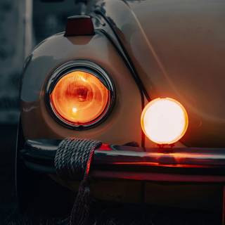 Beetle car 4k phone wallpaper