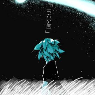 Land of The Lustrous iPhone wallpaper