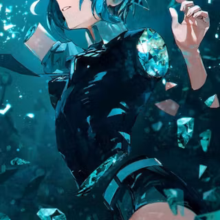 Land of The Lustrous iPhone wallpaper