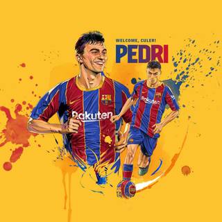 Pedri desktop wallpaper