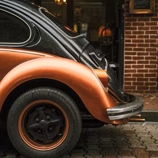 Beetle car 4k phone wallpaper