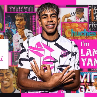 Lamine Yamal PS5 wallpaper