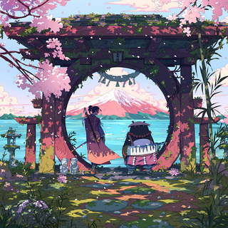 Anime Japan landscape wallpaper