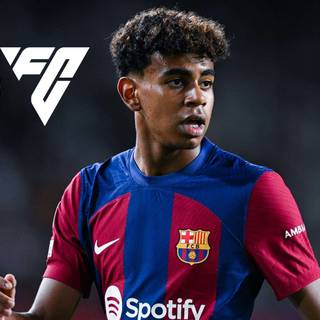 Lamine Yamal PS5 wallpaper