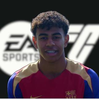 Lamine Yamal PS5 wallpaper