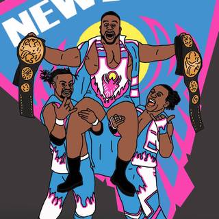 WWE The New Day wallpaper