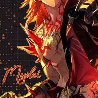 Red anime mobile wallpaper