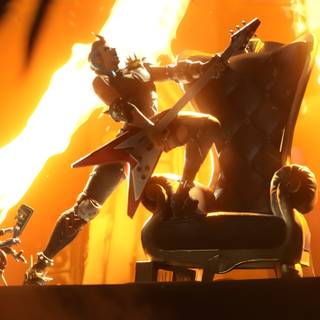 Junker Queen Overwatch desktop wallpaper