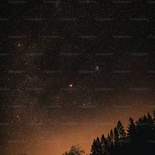 Black stars wallpaper