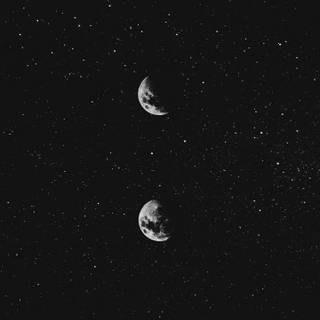 Black stars wallpaper